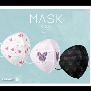 3 Face Masks KN95 Layered Protection  Unique Design